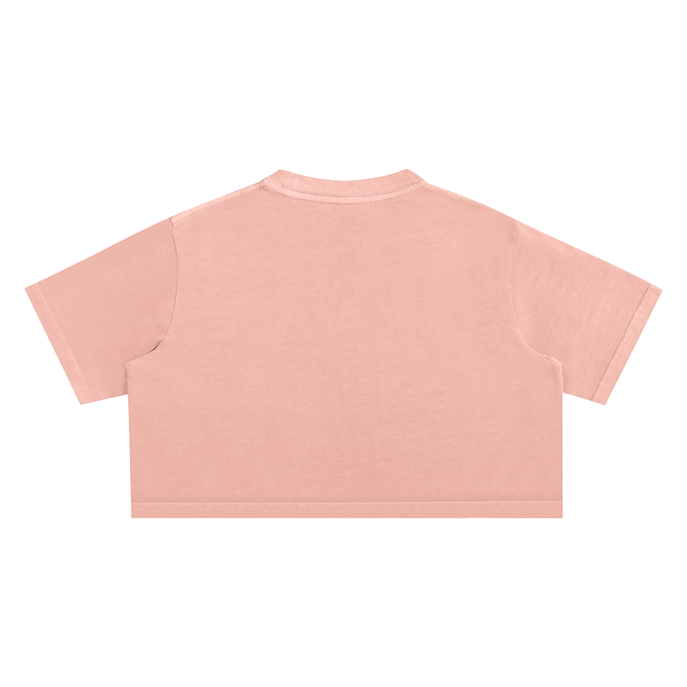 Good Vibes Crop Top Baggy T-Shirt