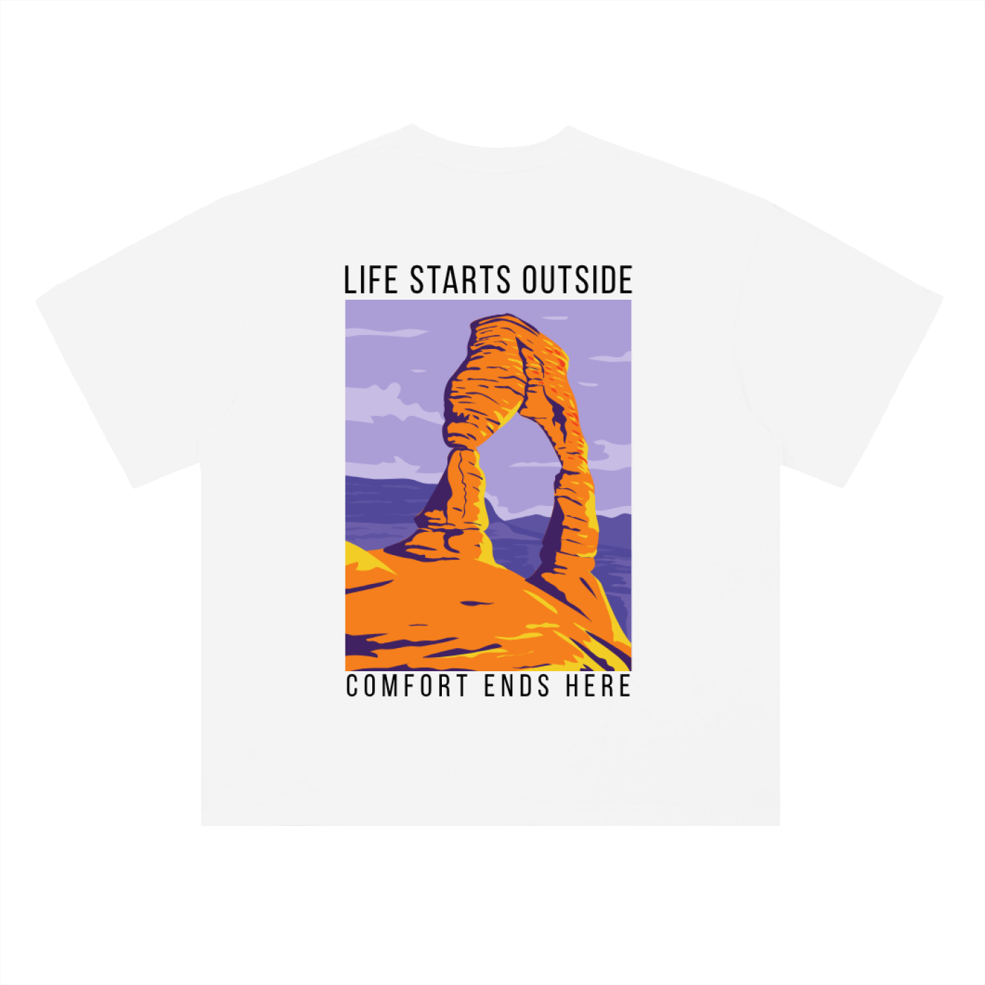 Desert Arch Tee – Life Starts Outside