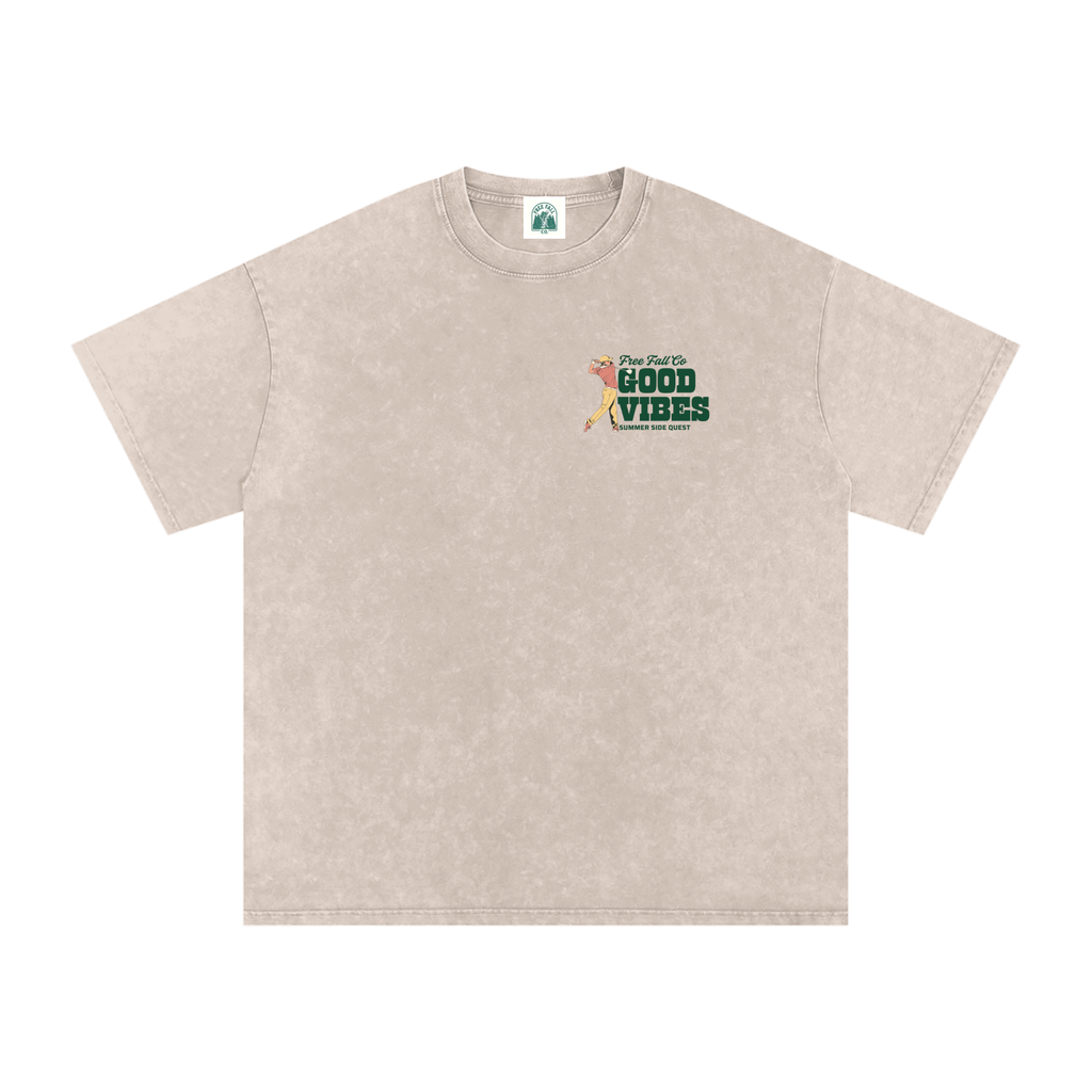 Good Vibes Only Golf T-Shirt