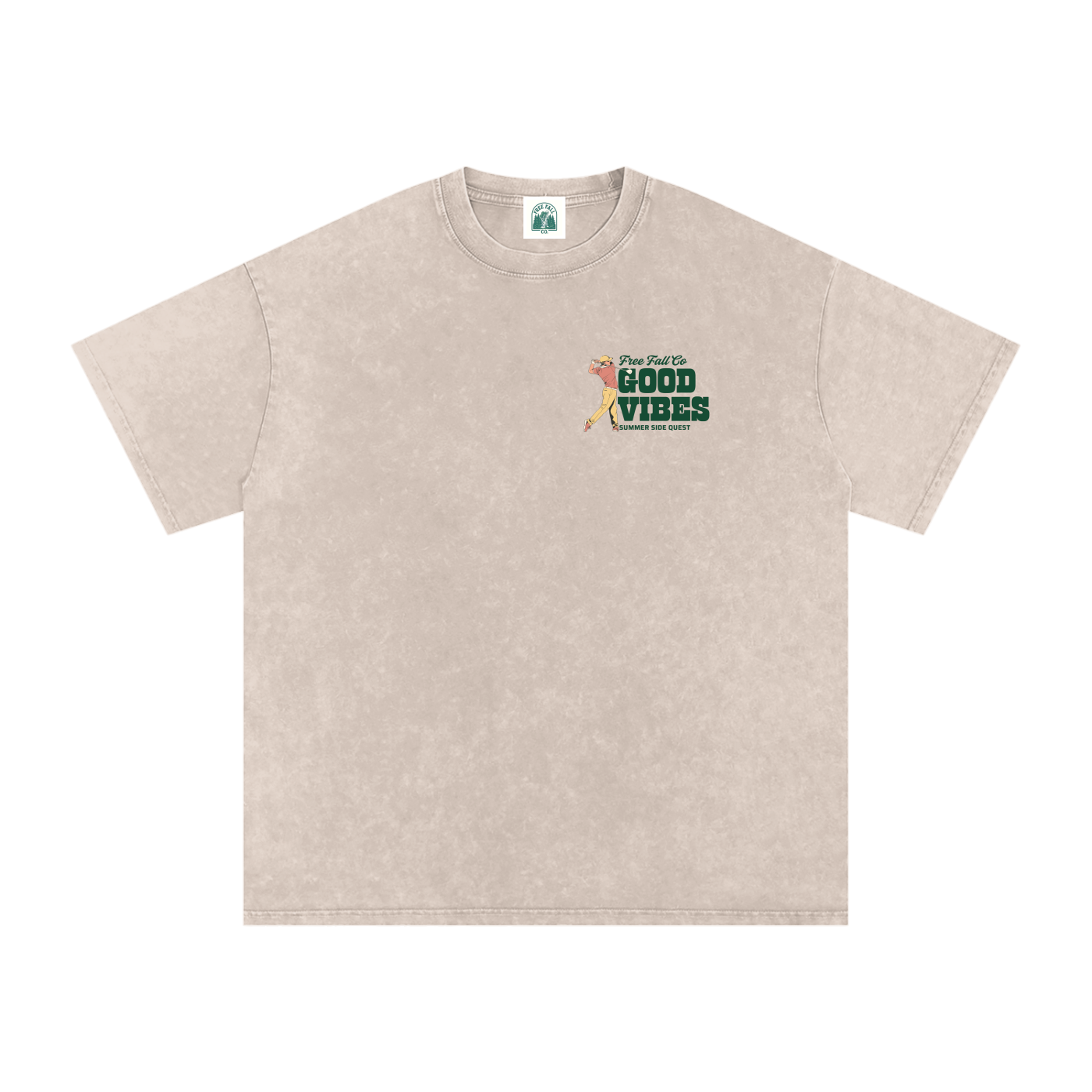 Good Vibes Only Golf T-Shirt