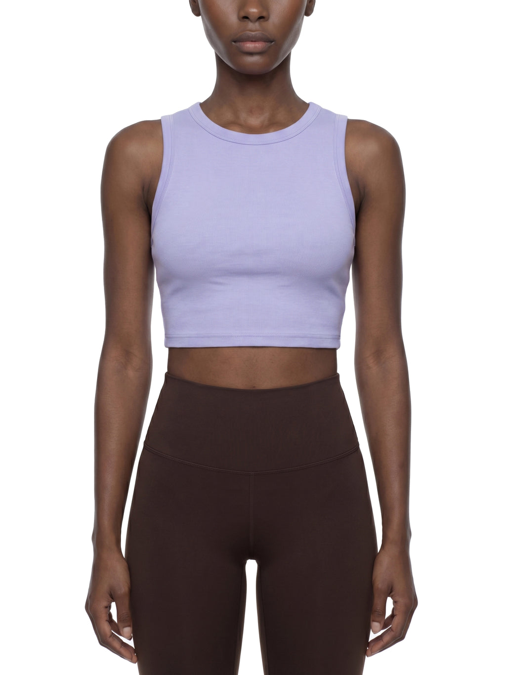 Summer Vibes Women's Tight Crewneck Crop Tank Top